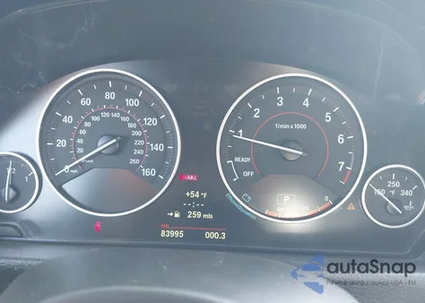 2013 BMW 328I z USA, uszkodzony, nr VIN WBA3C1C52DF435345